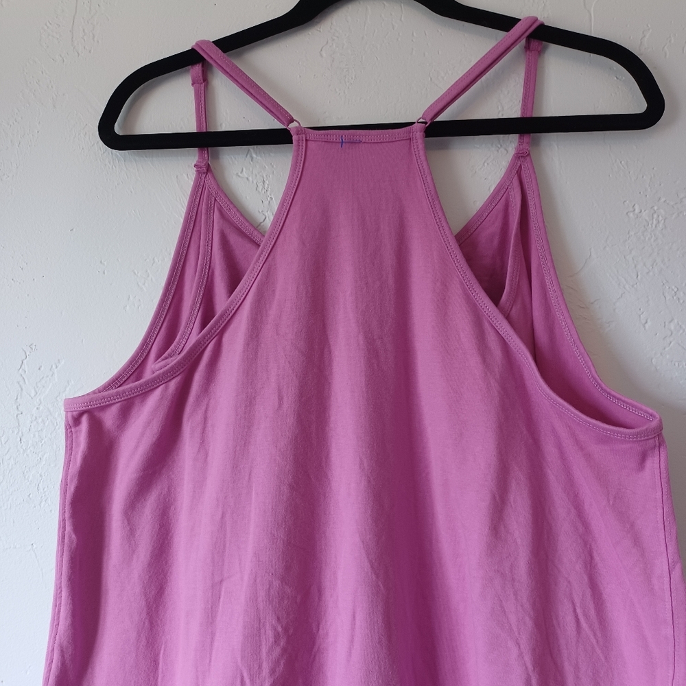 Source Unknown Pink Mini Dress with Pockets - Picture 7 of 8